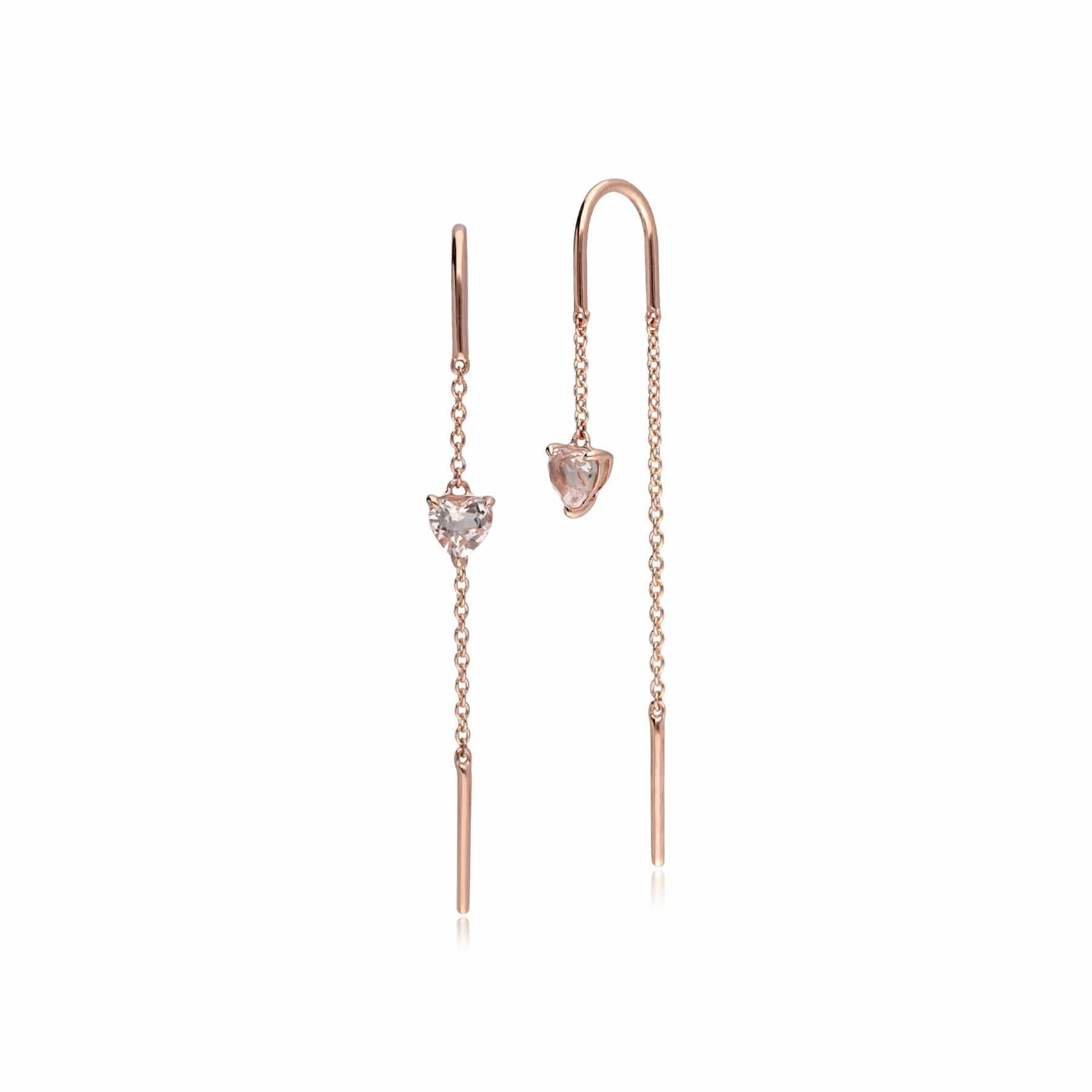 Ear Cuff Chain Earrings • Long Chain Threader Cuff Gold / Single (1 Piece)