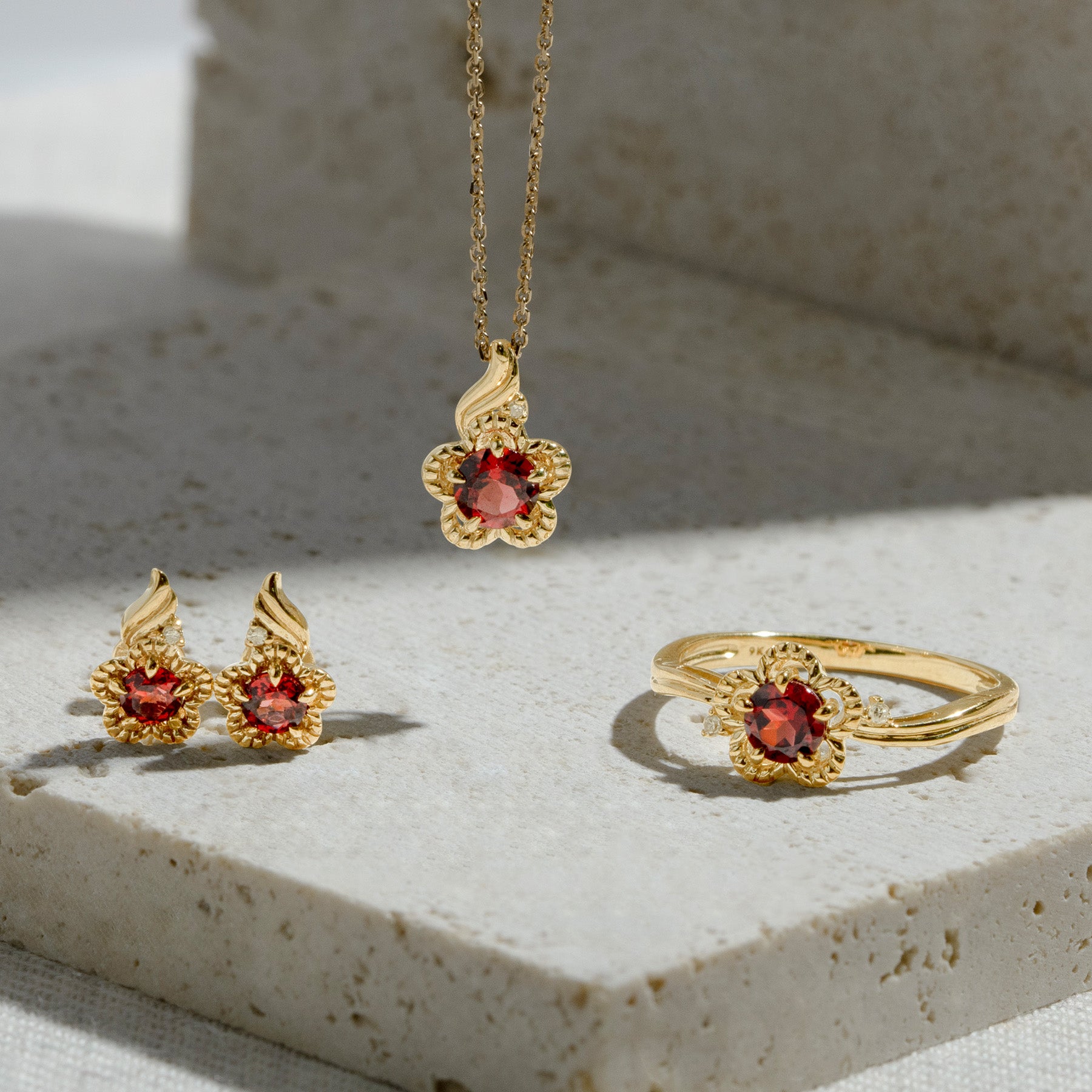 What to Wear This January: Garnet Jewellery for January Babies