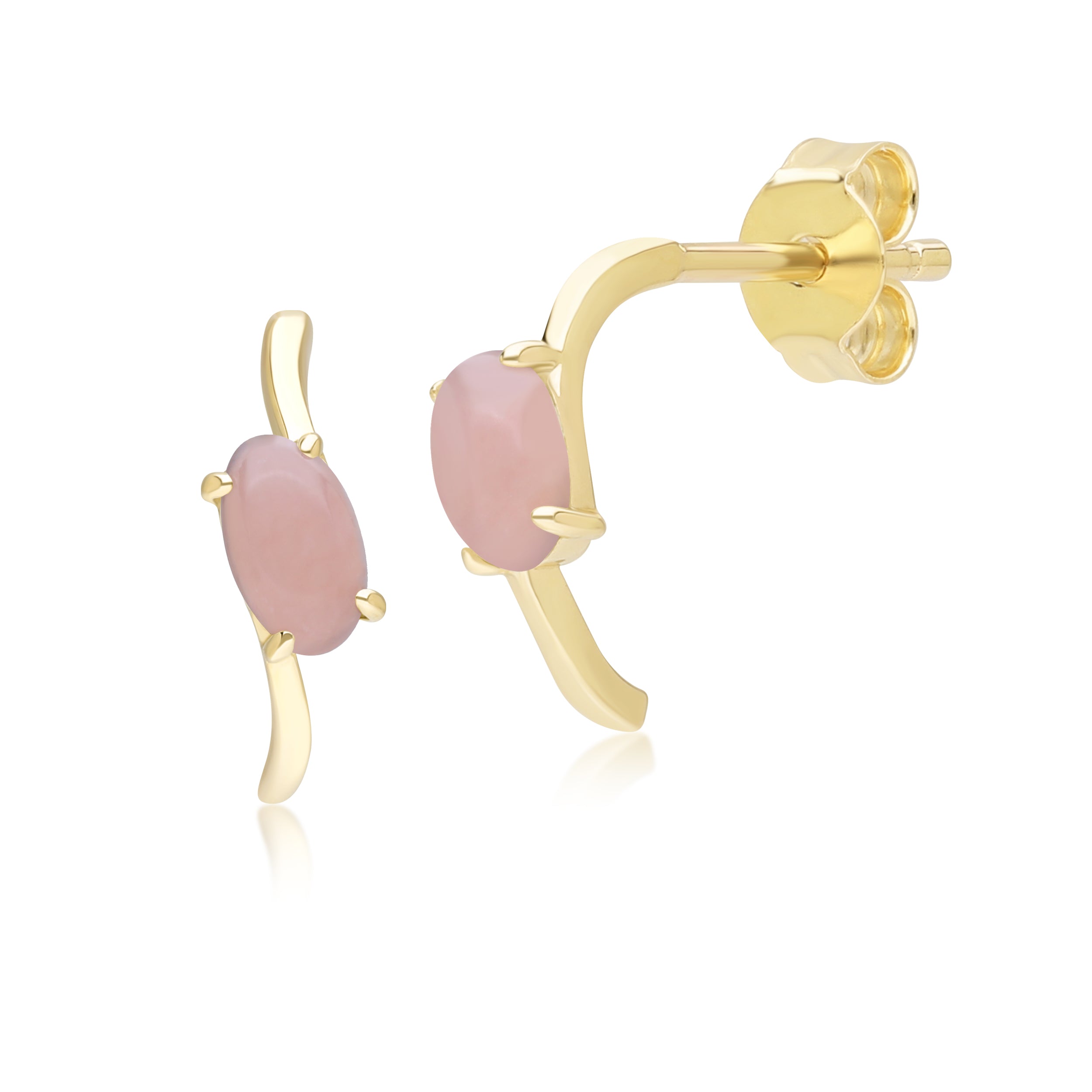 classic-oval-pink-opal-half-hoop-earrings-in-9ct-yellow-gold-135e1890039